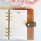 Minimalist Planner Notes Pages