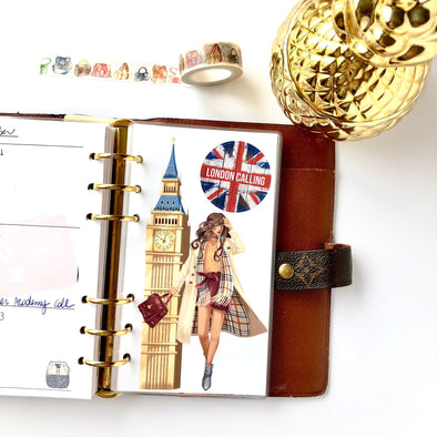 London Planner Dividers - Set of 6
