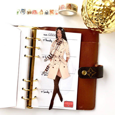 London Girl Planner Bookmark