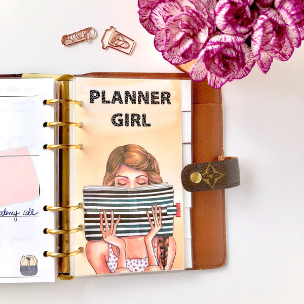 Girl Boss Planner Dashboard, Planner Insert, Filofax Dashboard, Lamina –  The Fabulous Planner