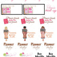 Planner Meet Up Stickers - 2 Sheets