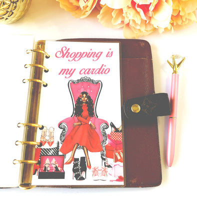 Shopaholic Planner Dividers - Set of 6