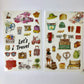 Set of 6 Travel Stickers