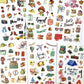 Set of 6 Travel Stickers