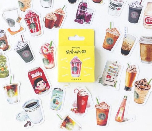 Starbucks Die Cut Stickers