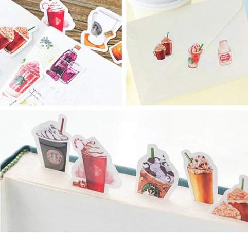 Starbucks Die Cut Stickers