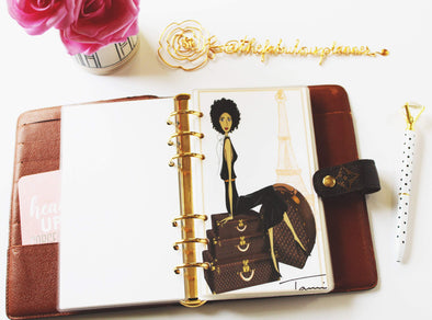 Traveler Girl Planner Dashboard