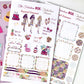 Tropical Summer Planner Matte Stickers