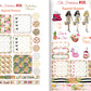 Tropical Summer Planner Matte Stickers