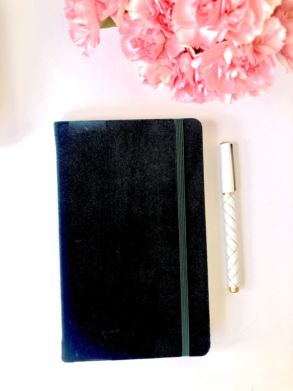Velvet Hard Cover Journal